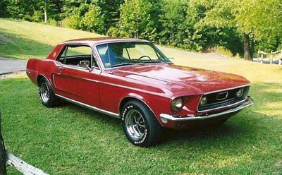1968 Ford Mustang Cardinal Edition - Pony 'N Snake