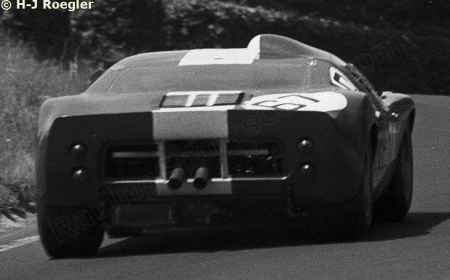 gt40-1021 colin crabbe nurburgring 1967